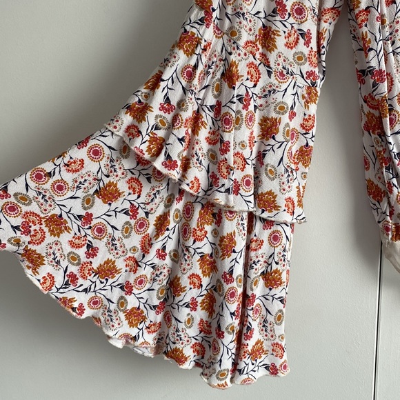 Free People floral body suit - Picture 4 of 6